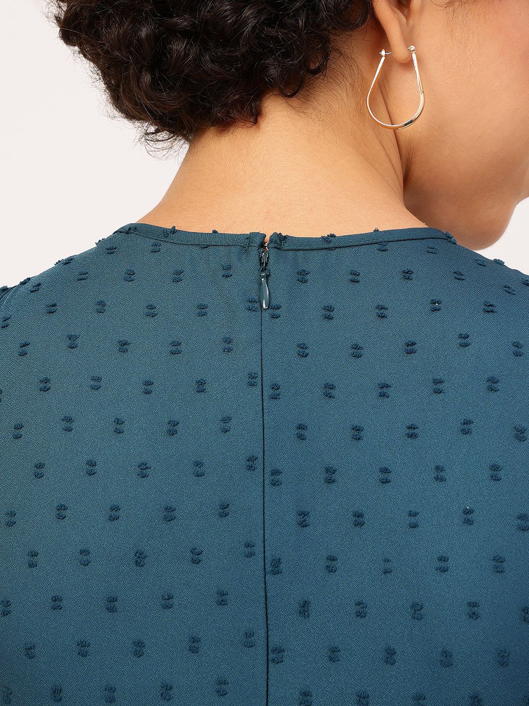 DressBerry Dobby Drama Cut-Out Chic Playsuit