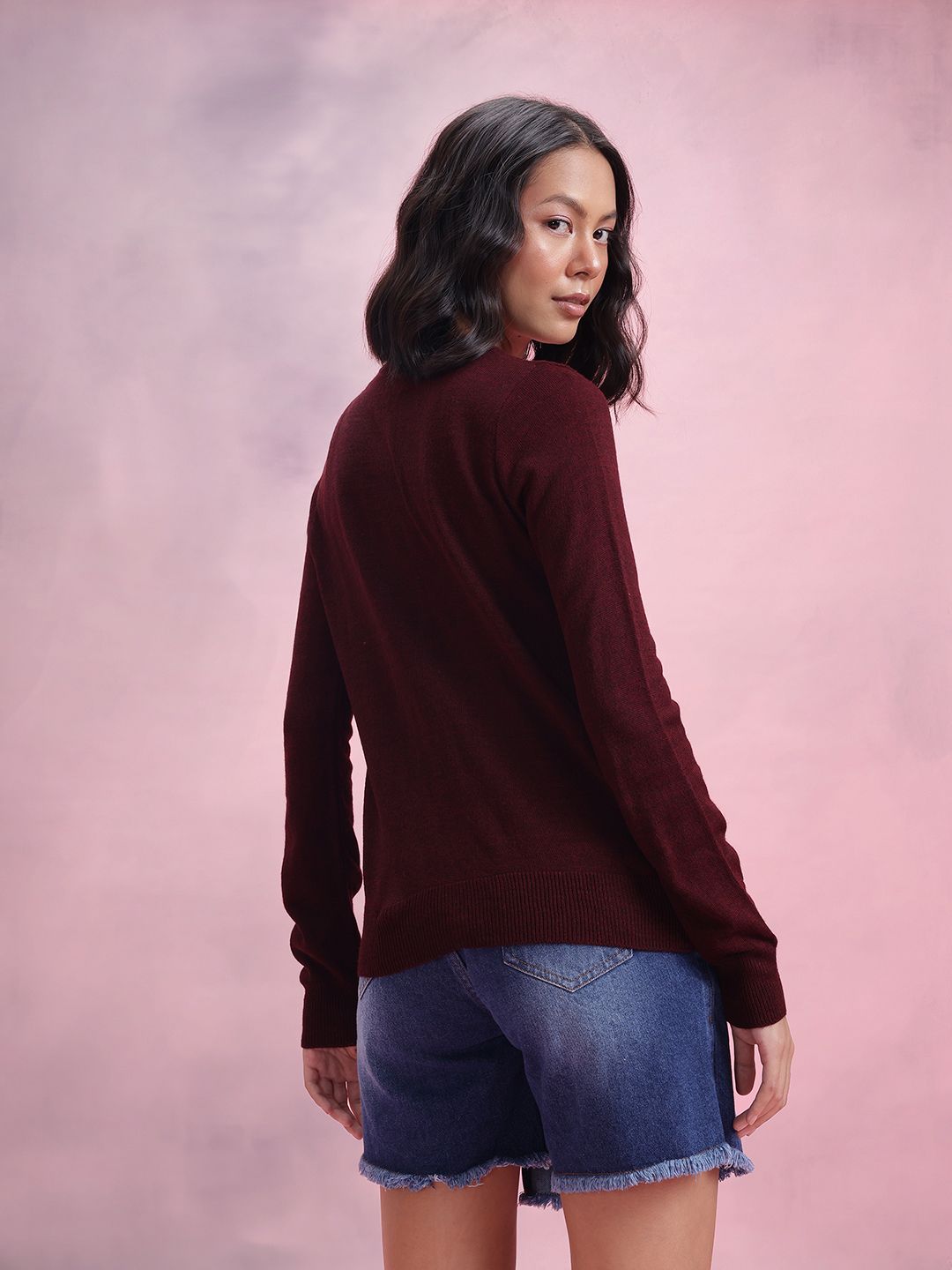 DressBerry Floral Design Cardigan