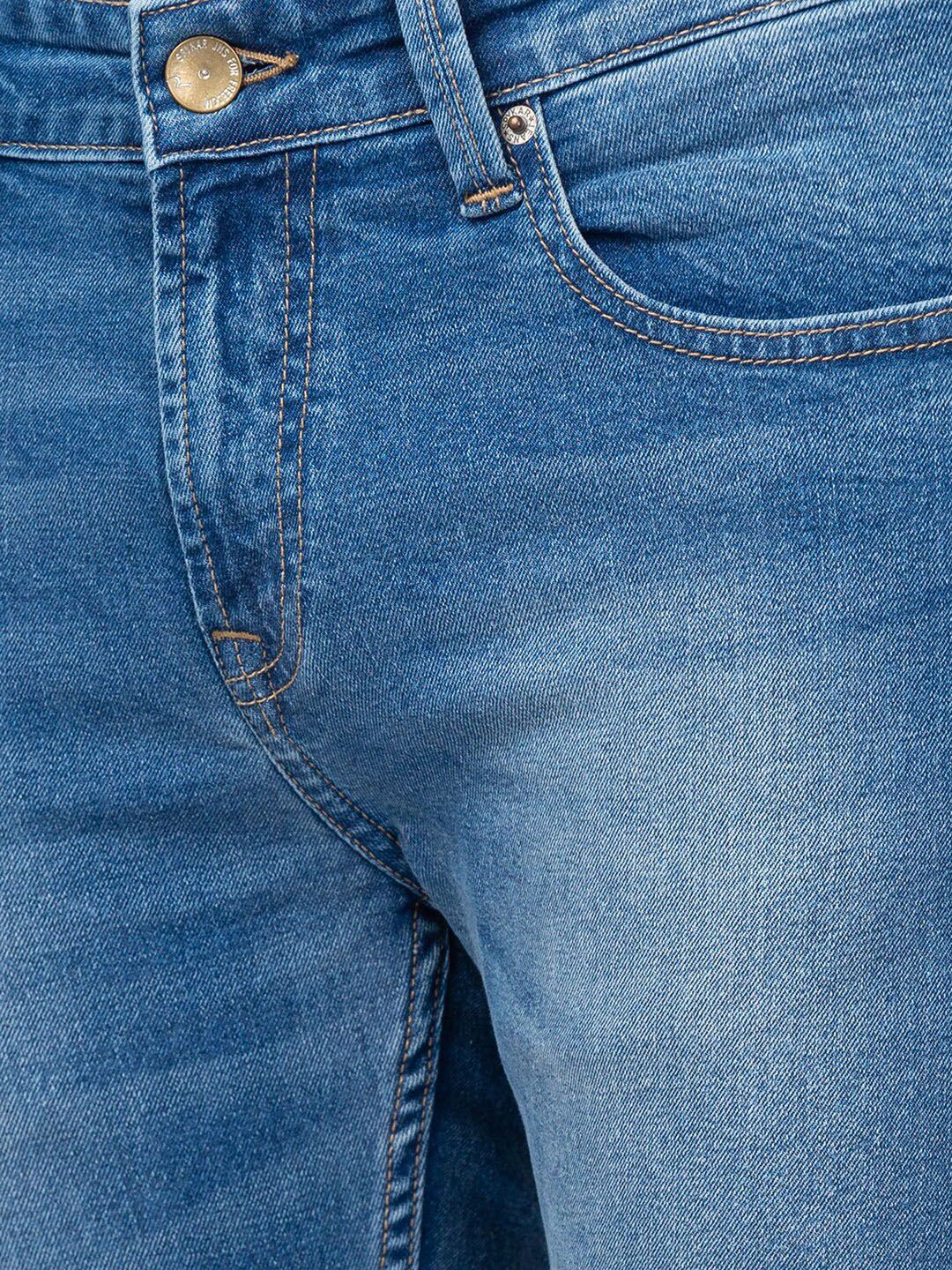 SPYKAR Men Slim Fit Low-Rise Heavy Fade Cotton Jeans