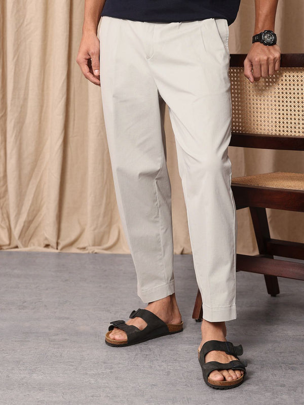 Mr Bowerbird Men Oversized Fit Pleated Korean Pants