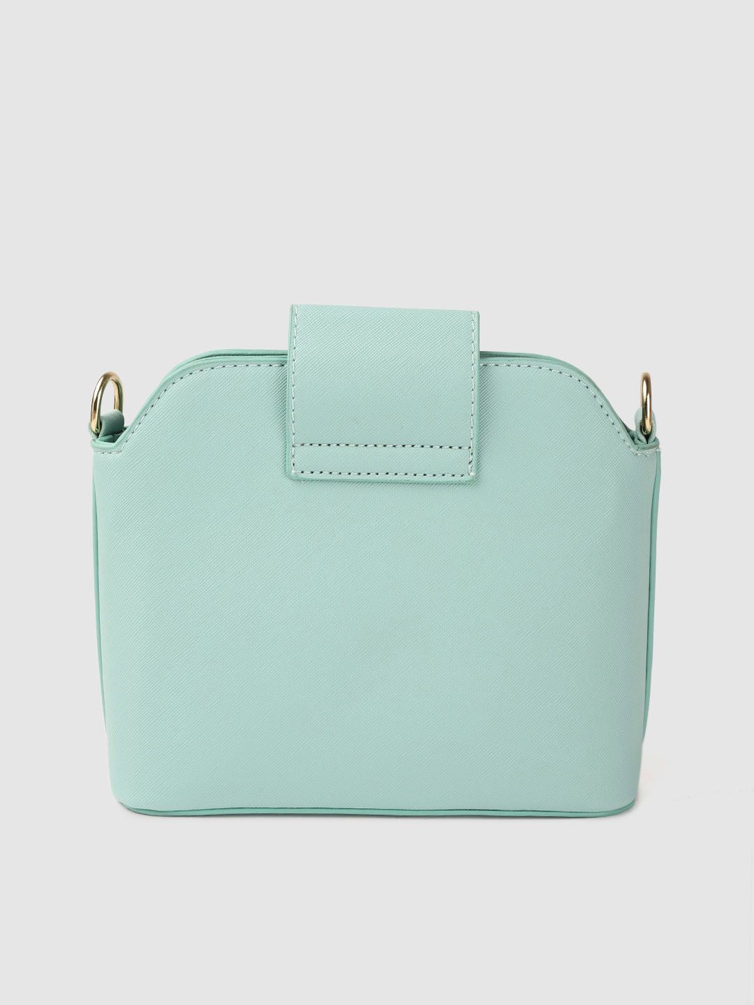 Lino Perros Women Sea Green Solid Sling Bag