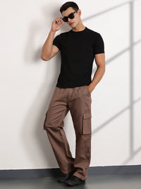 Thomas Scott Men Smart Easy Wash Cargos Trousers