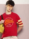 DILLINGER Men Typography Printed Pure Cotton T-shirt