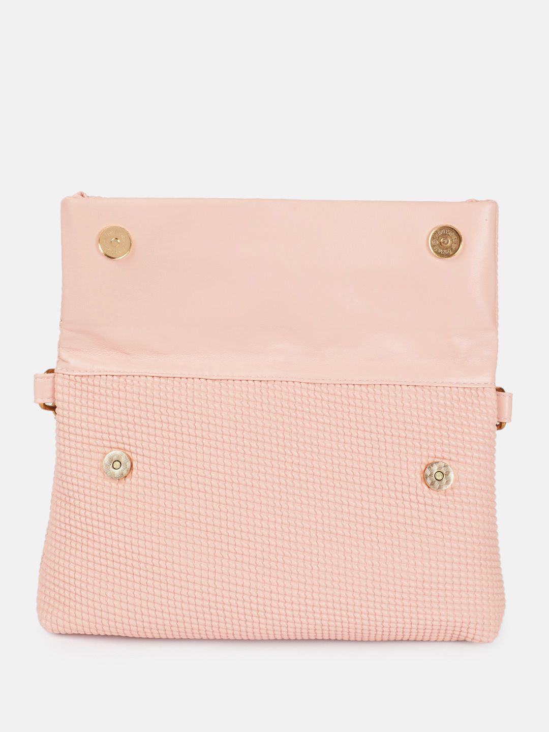 DressBerry Textured Structured Handheld Bag