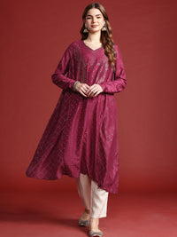 Anouk Tyohaar Collection Embellished A-Line Kurta