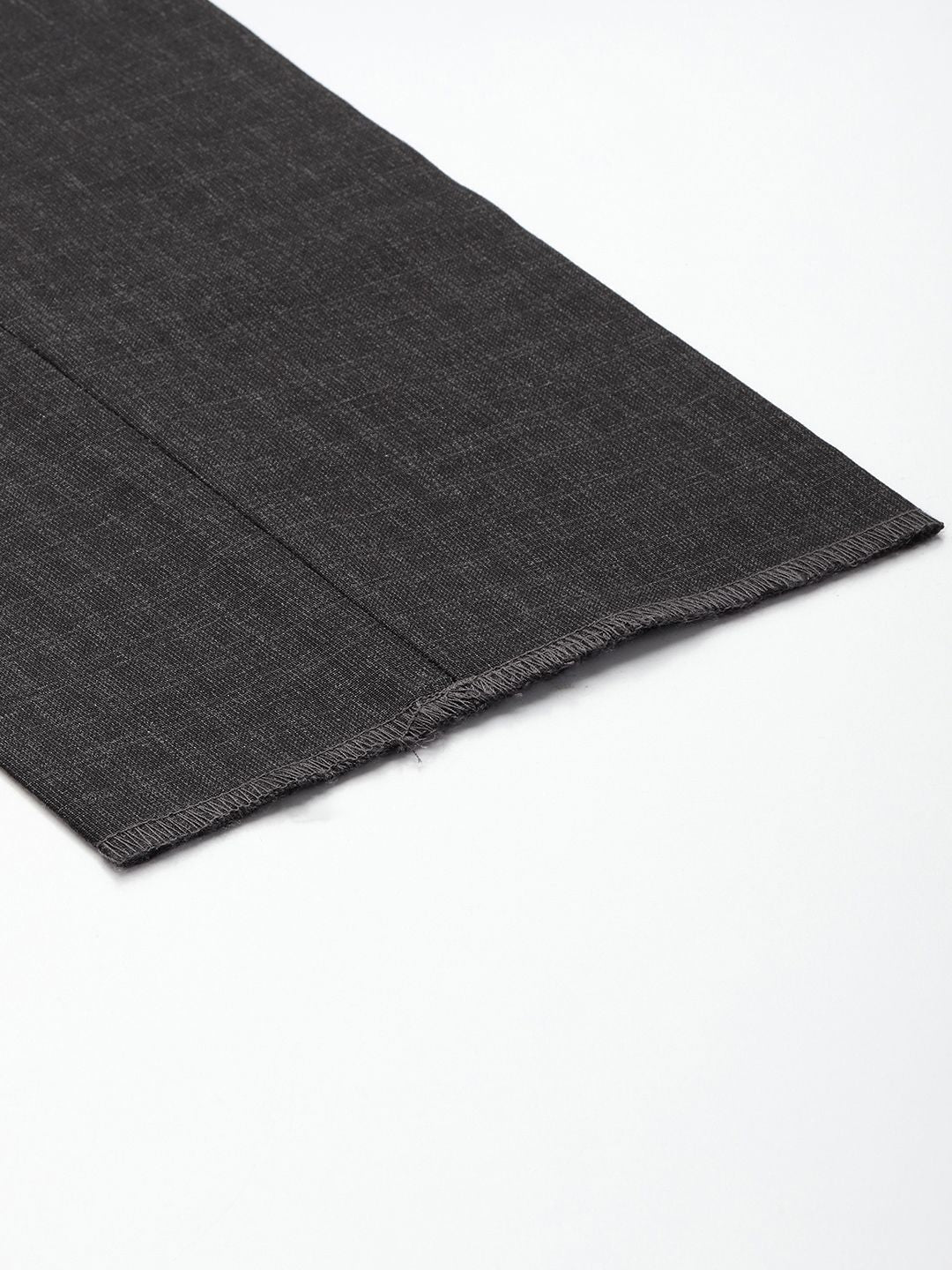 Raymond Men Checked Slim Fit Formal Trousers