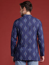 Anouk Mandarin Collar Ethnic Motifs Printed Kurta