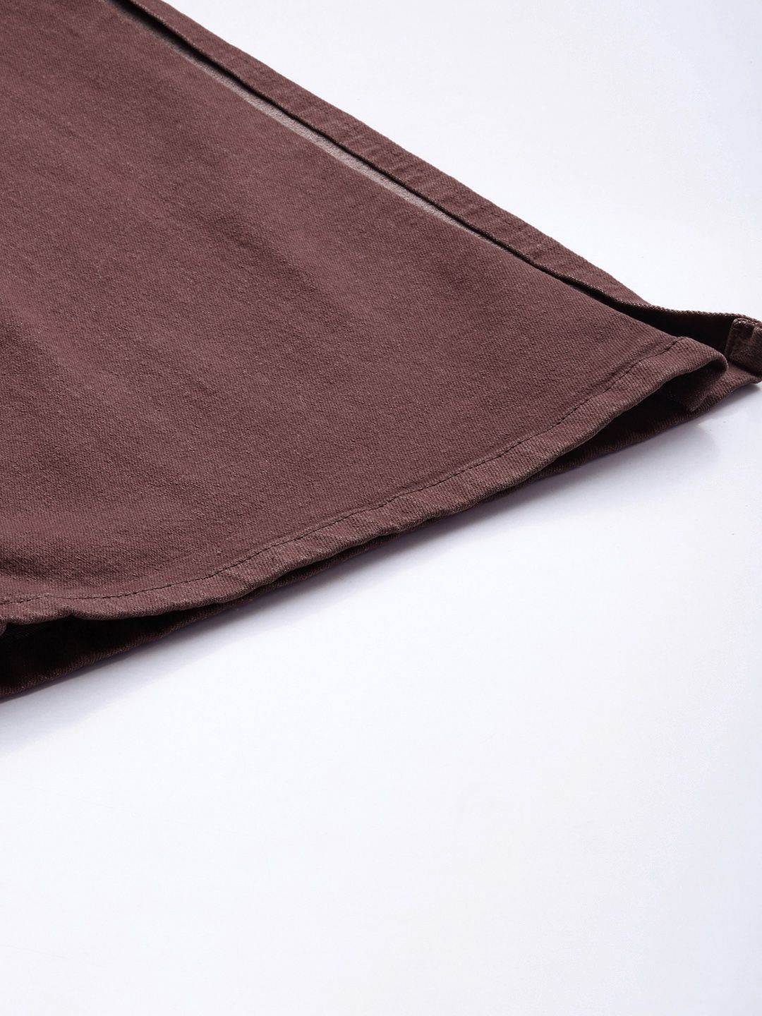 all about you Women Solid Wide Leg Stretchable Jeans