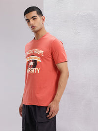 HRX by Hrithik Roshan Typography Print Round-Neck Lifestyle T-shirt