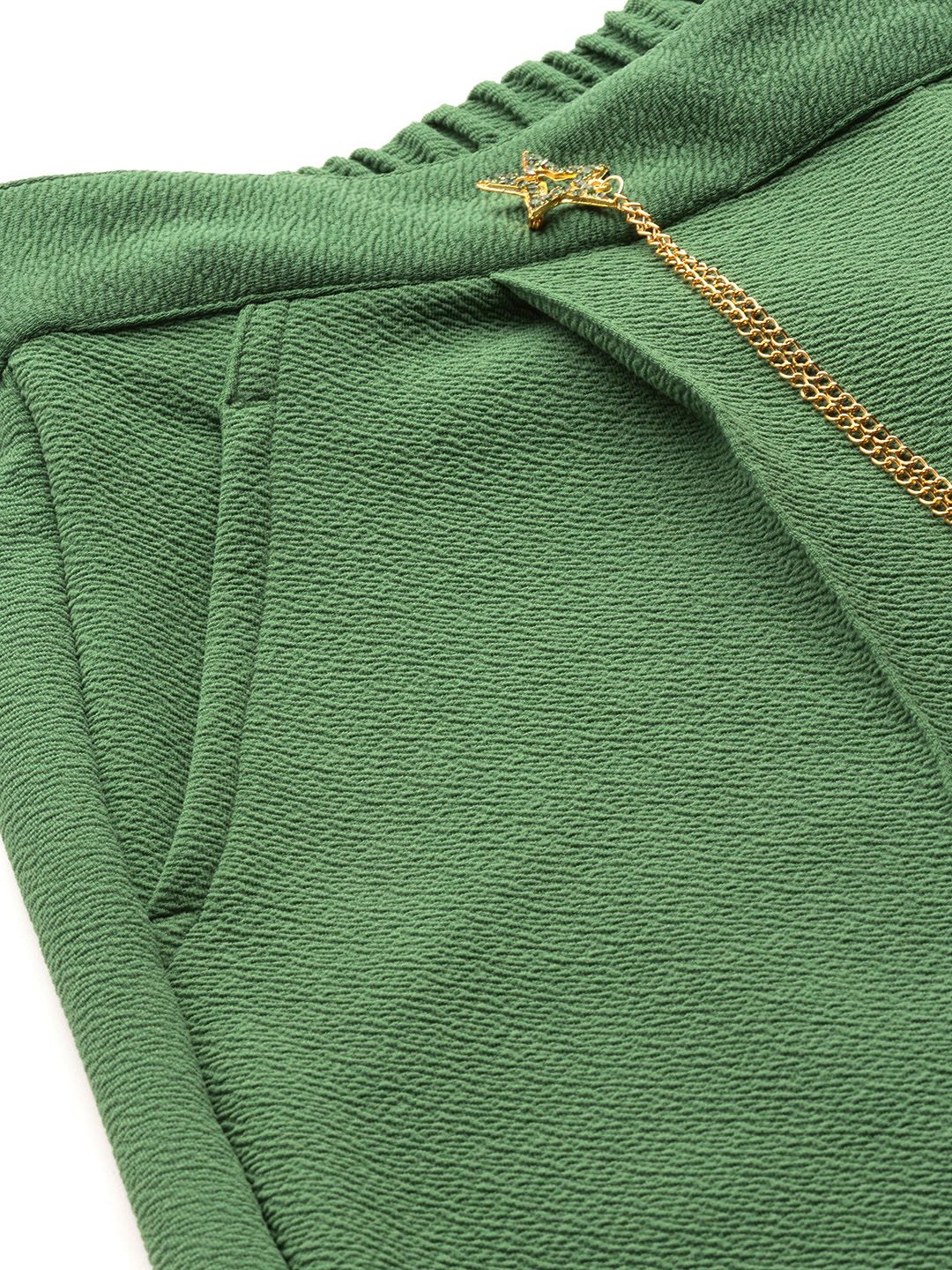 DressBerry Women Pleated Wide Leg Trousers