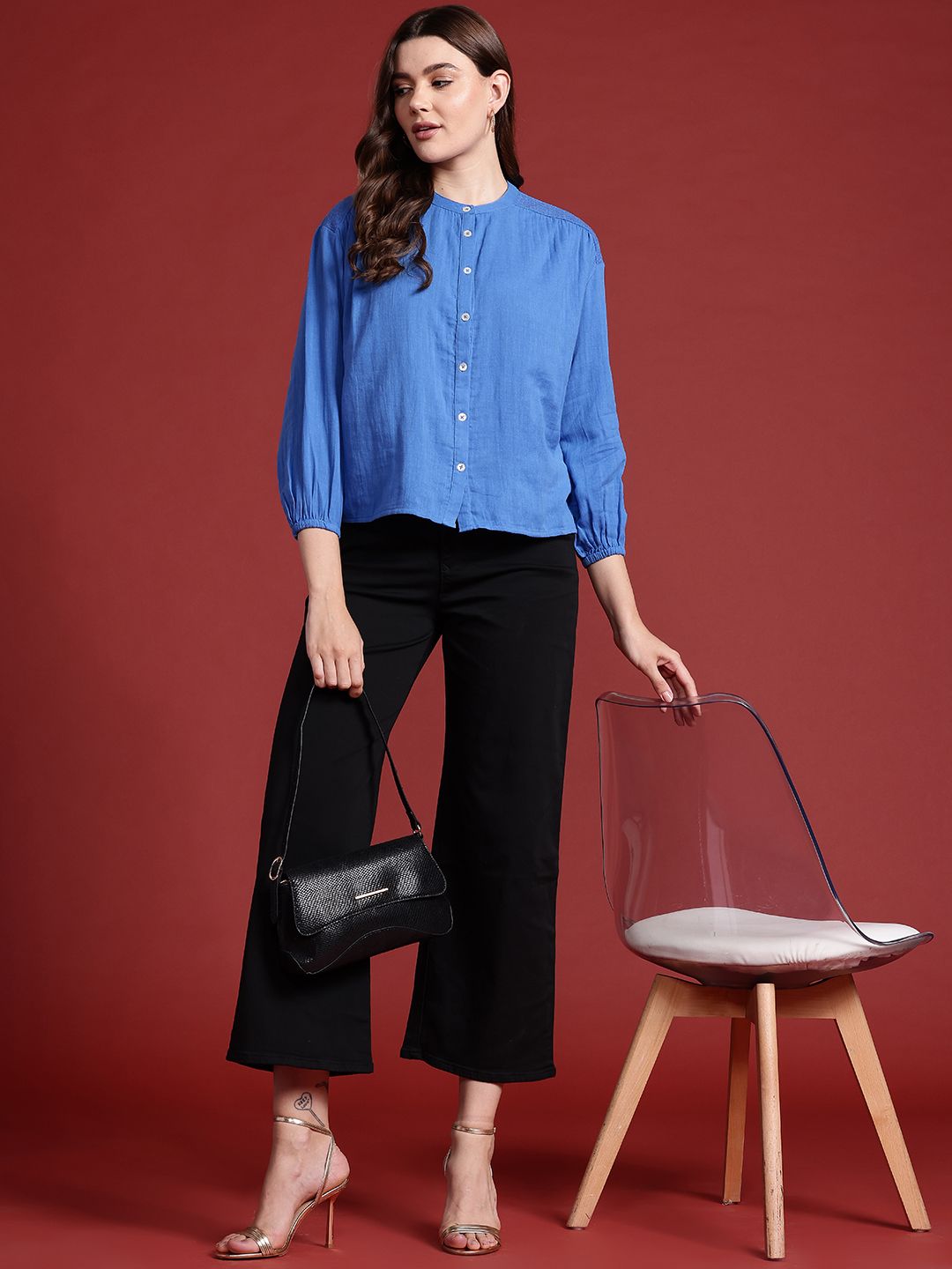 all about you Women Opaque Casual Shirt