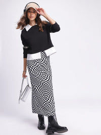 DressBerry Drop-Down Shoulder Sweatshirt
