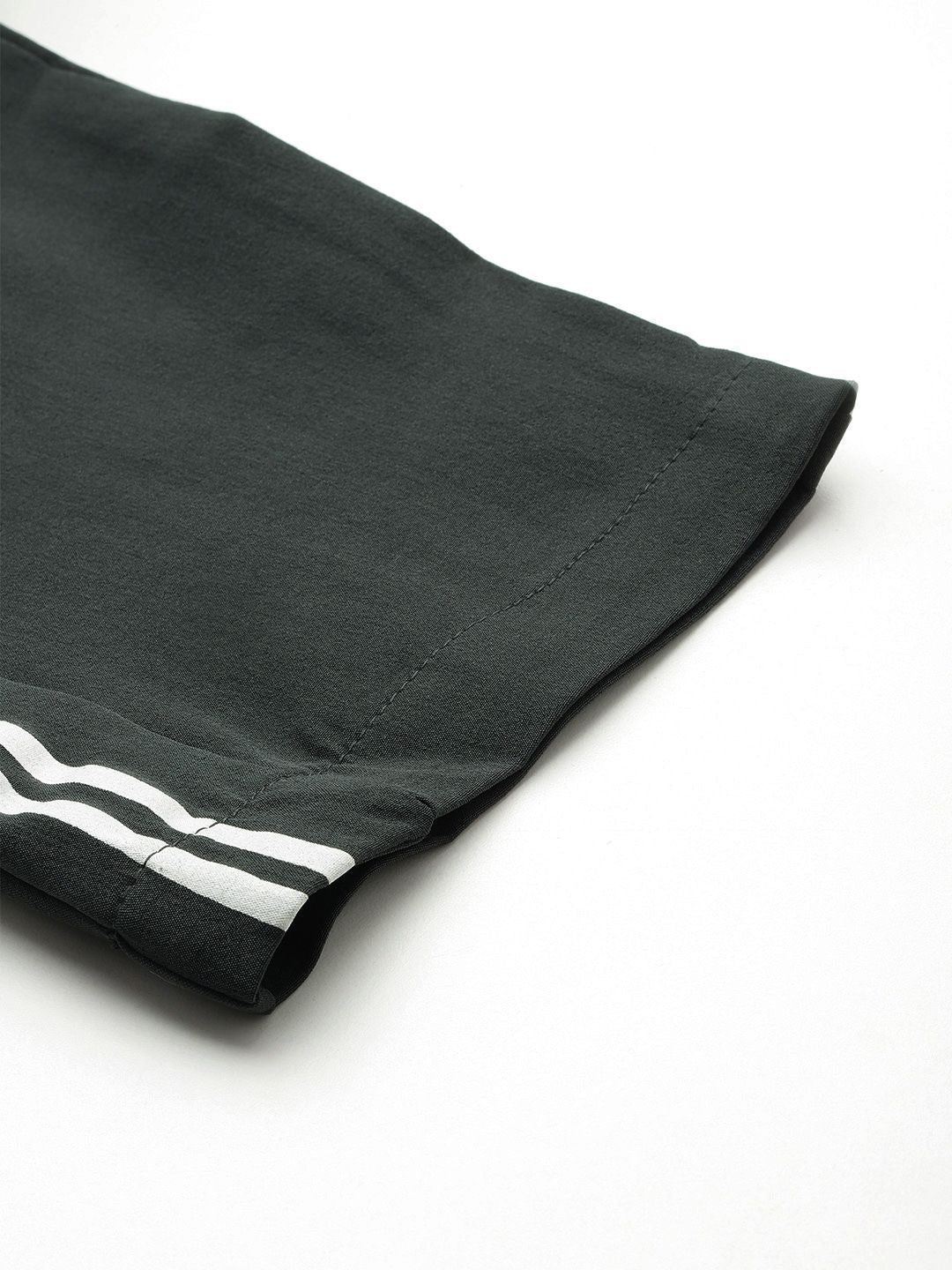 HRX by Hrithik Roshan Men Striped Detail Mid-Rise Rapid-Dry Training Track Pants