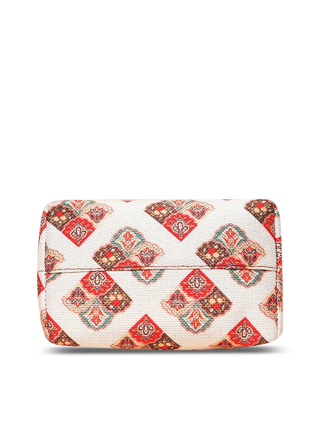 ZOUK Ethnic Motifs Printed Structured Sling Bag
