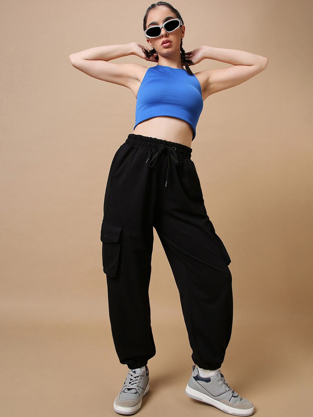 Bewakoof Air 1.0 Women Super Loose Fit Cargo Joggers