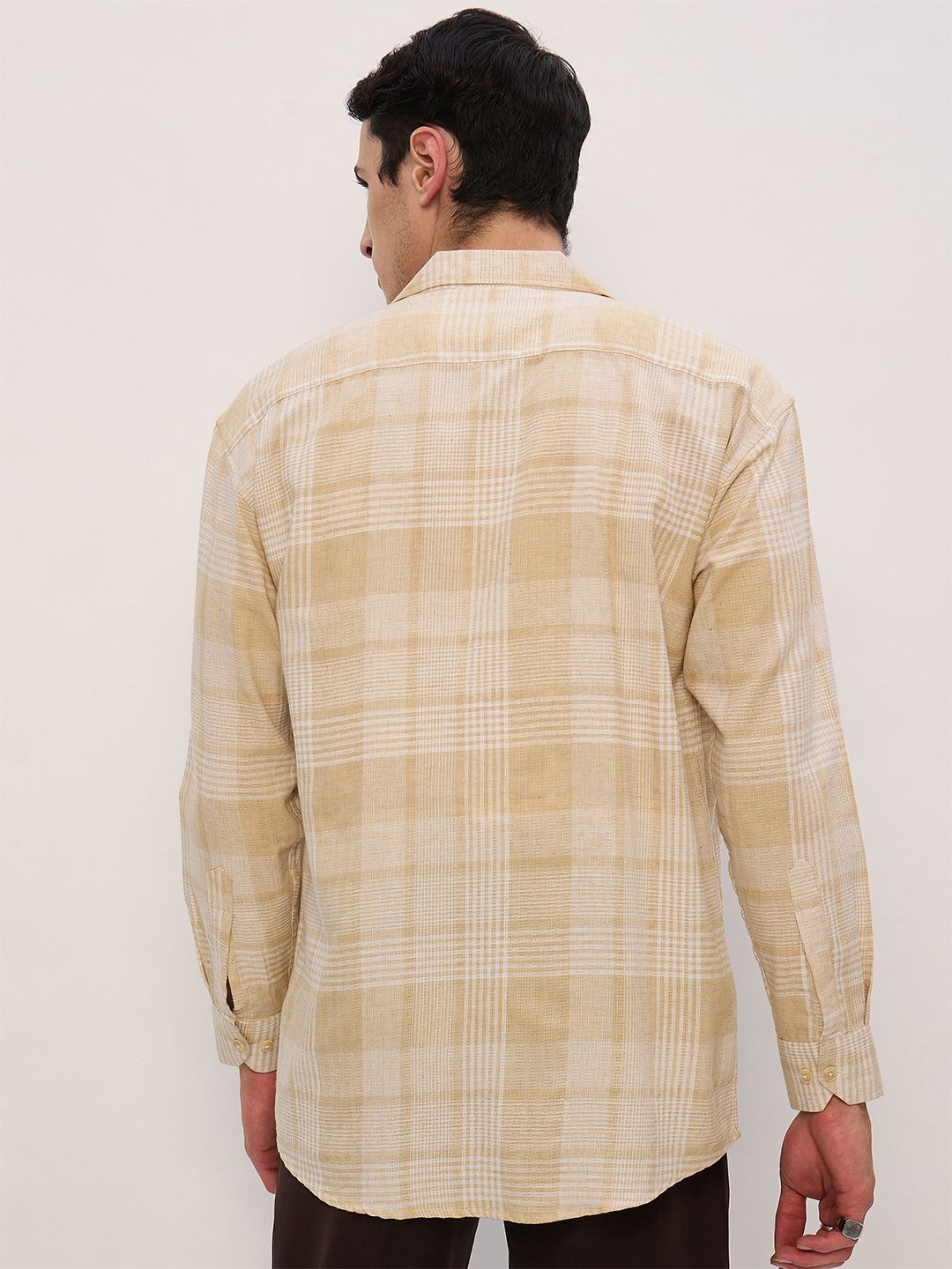 Oversized Checkered Shirt