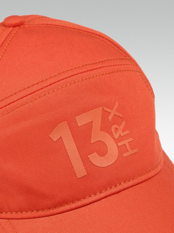 HRX by Hrithik Roshan Unisex Orange Cotton Baseball Cap