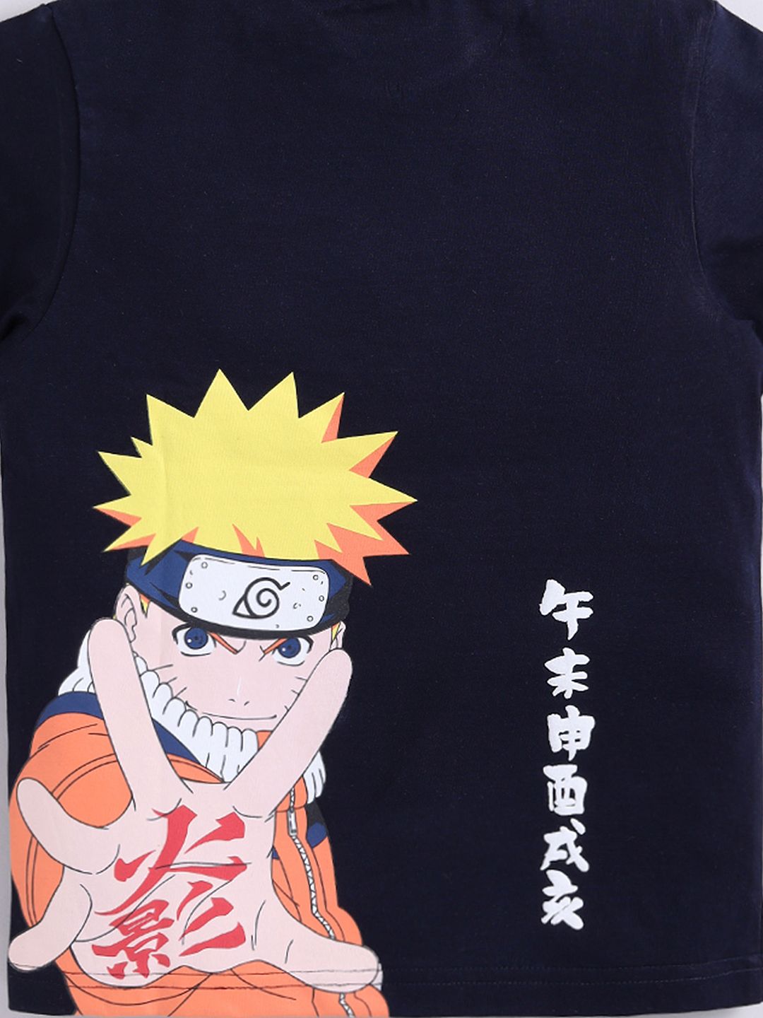 Baju-T Kapas Tulen Bercetak Lelaki Happy Faces