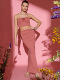 STREET 9 Shoulder Strap Top With Skirt Co-Ords