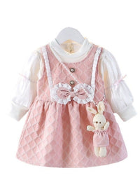 YK Girls Fit and Flare Dress