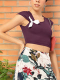 DressBerry Bow & Beyond Crop Top