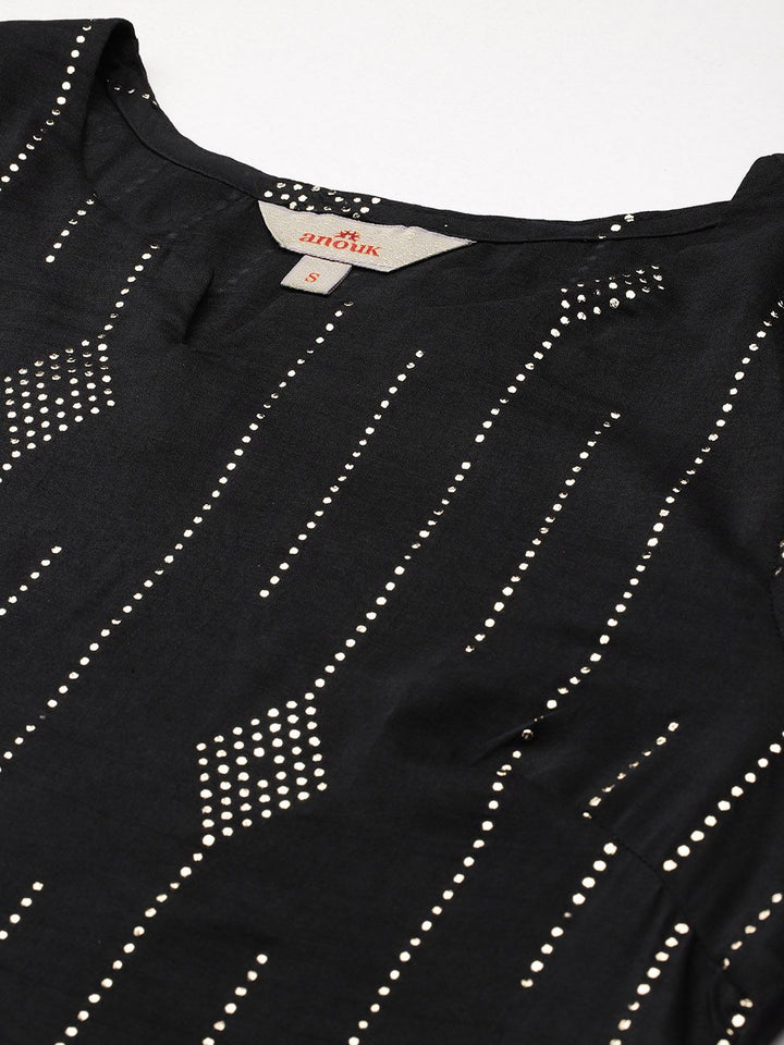Anouk Tyohaar Collection Embellished Flared Sleeves Kurta