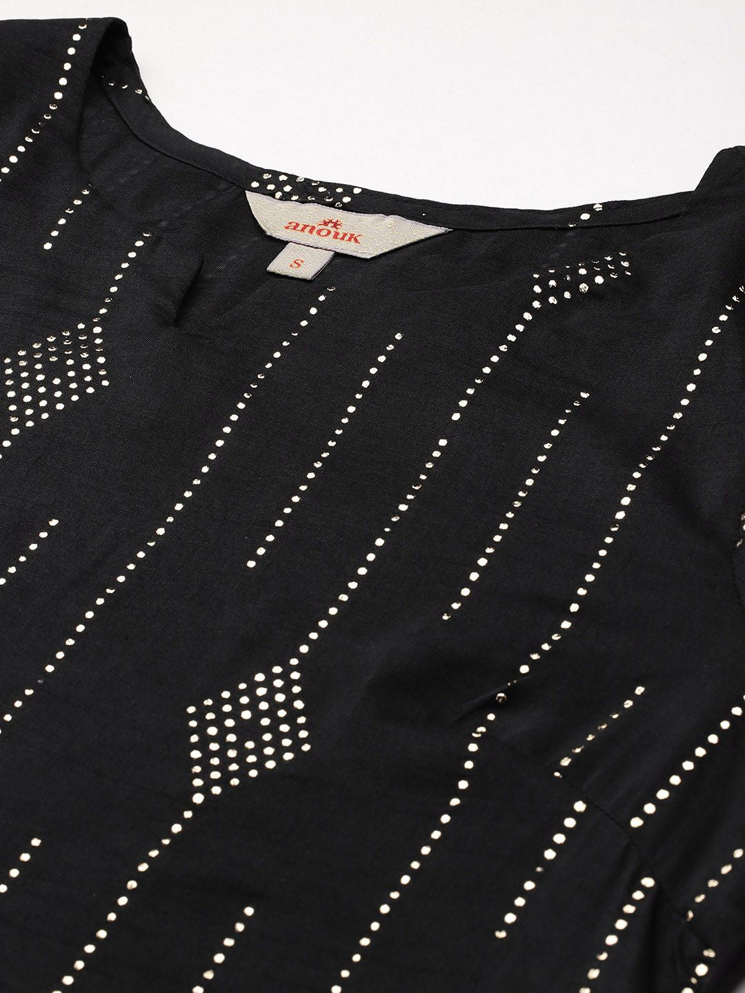 Anouk Tyohaar Collection Embellished Flared Sleeves Kurta