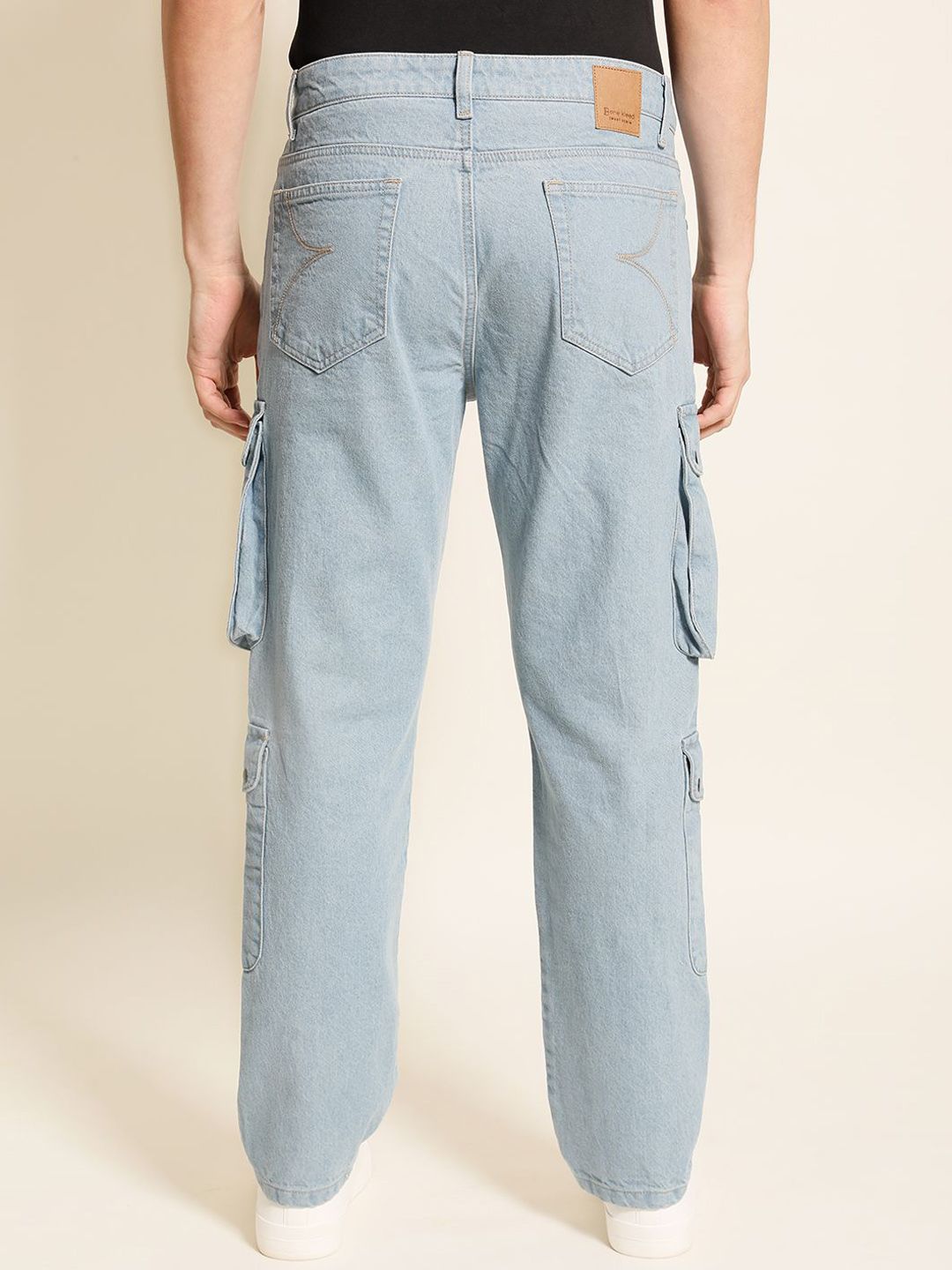 Bene Kleed Men Relaxed Fit Heavy Fade Jeans