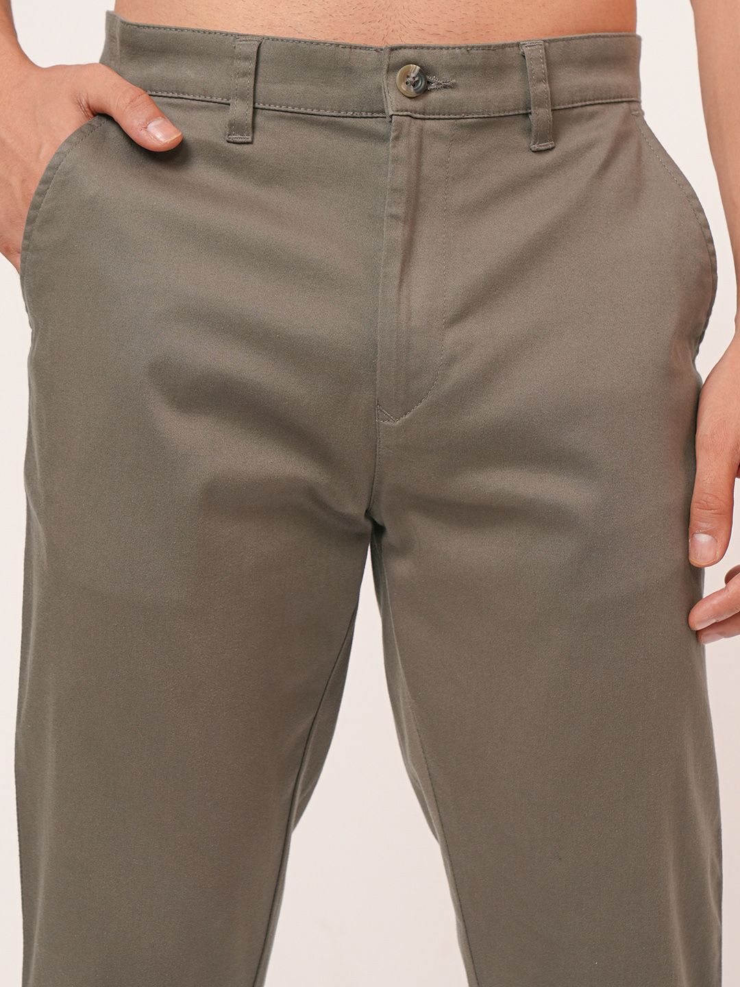 HIGHLANDER Premium Satin Chino Trousers