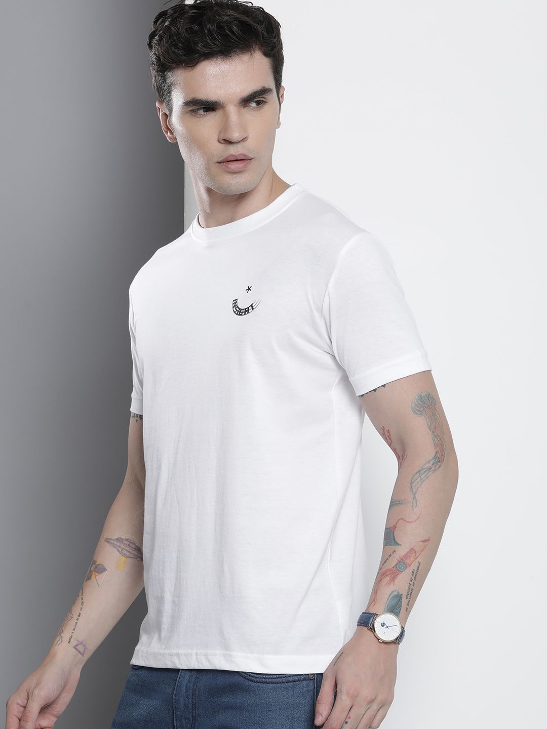 T-shirt cetak grafik Garage CO India