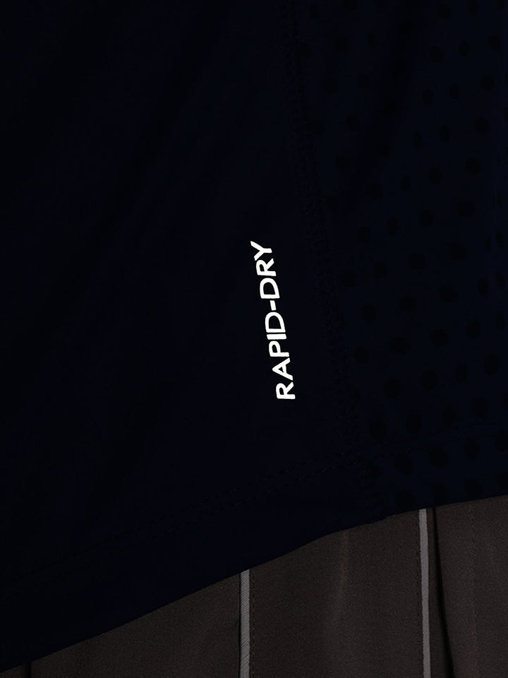 HRX by Hrithik Roshan Men Printed Rapid-Dry Training T-shirt