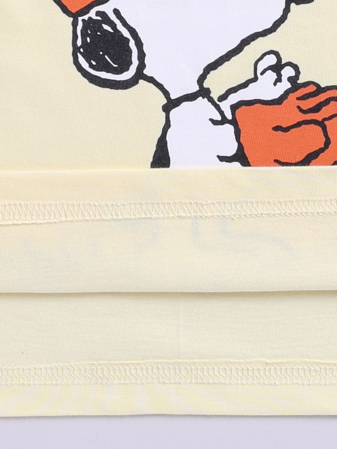 Happy Faces Boys Peanuts Printed Pure Cotton T-shirt