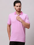 Park Avenue Men Polo Collar Pockets Slim Fit T-shirt