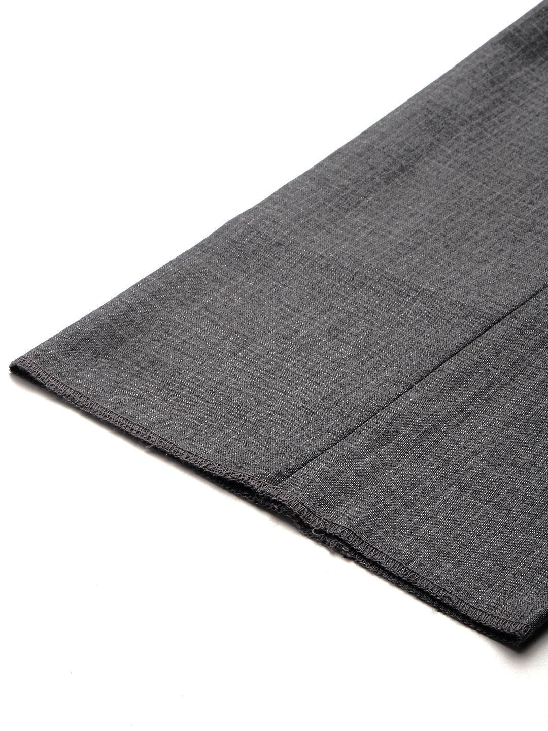 Park Avenue Men Checked Formal Trousers