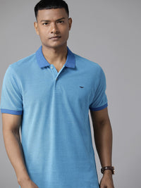 Park Avenue Men Polo Collar Slim Fit T-shirt