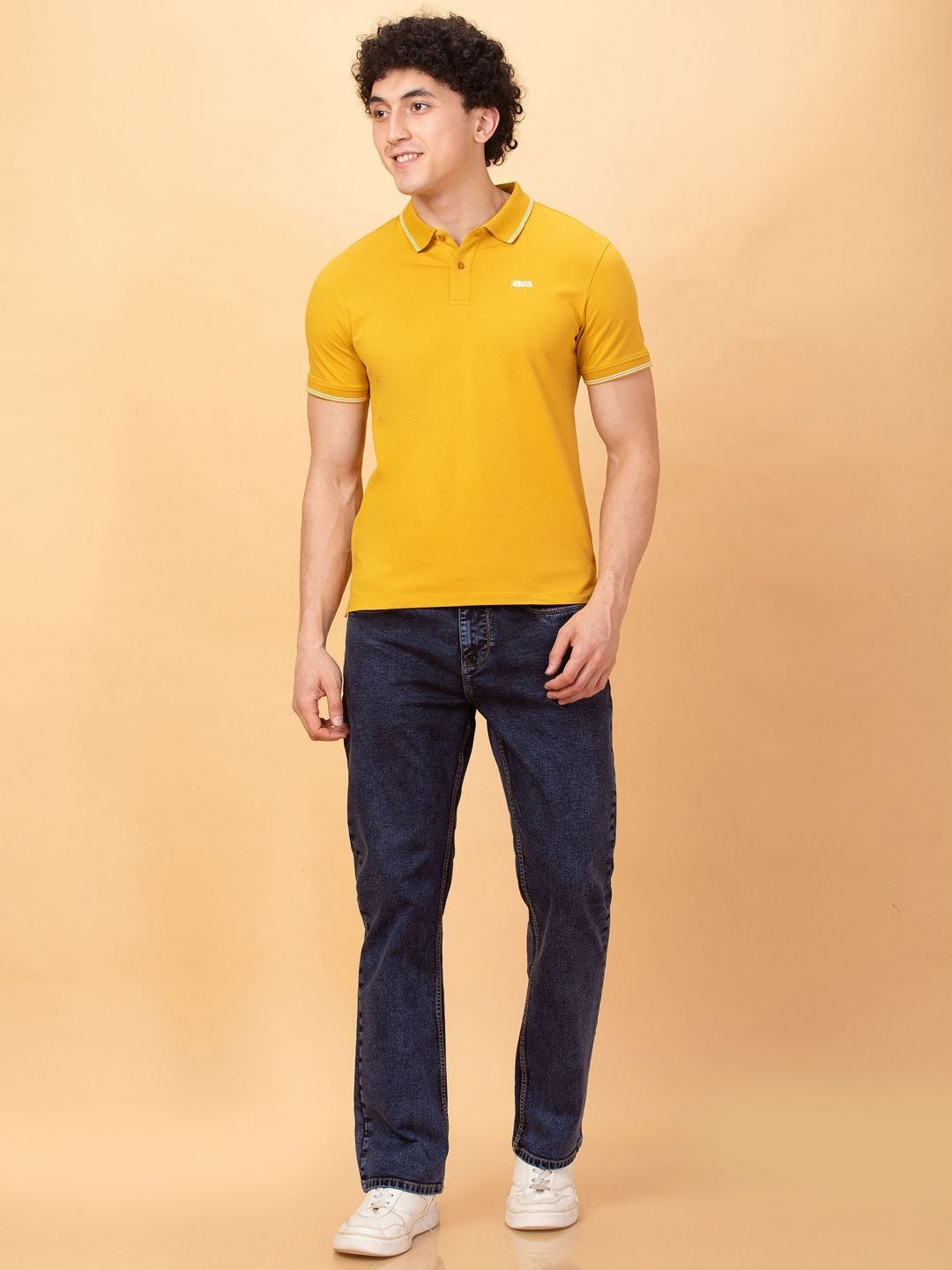 Being Human Men Polo Collar T-shirt