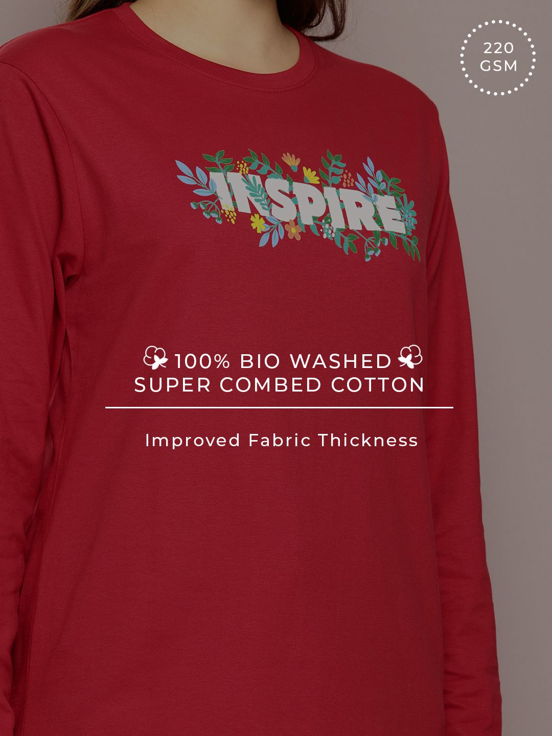 DILLINGER Typography Printed Drop-Shoulder Sleeves Oversized Pure Cotton T-shirt