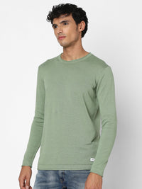 SPYKAR Round Neck Cotton Pullover