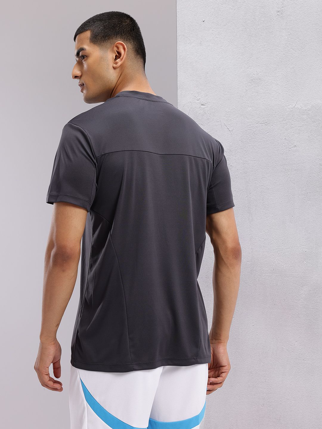 HRX by Hrithik Roshan Brand Logo Printed Rapid-Dry Training T-shirt