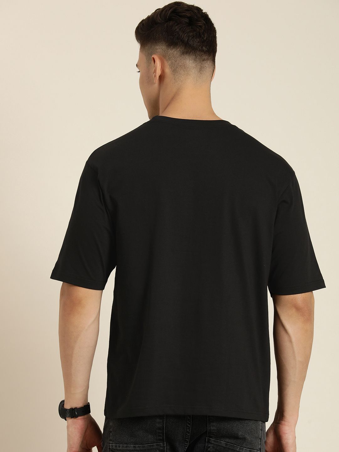 Difference of Opinion Men Graphic Printed Oversized T-shirt