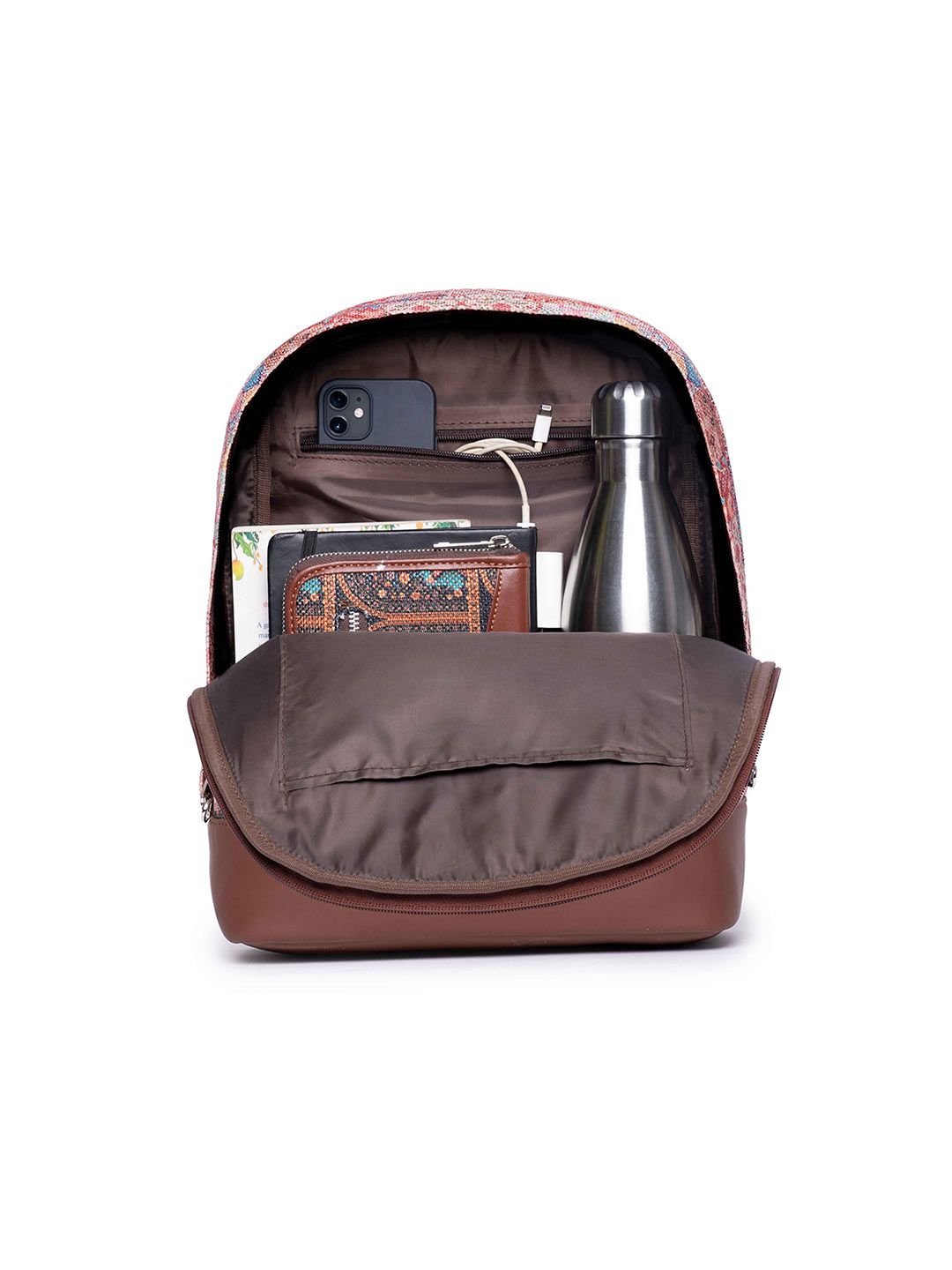 ZOUK Women Ethnic Motifs Printed Backpack