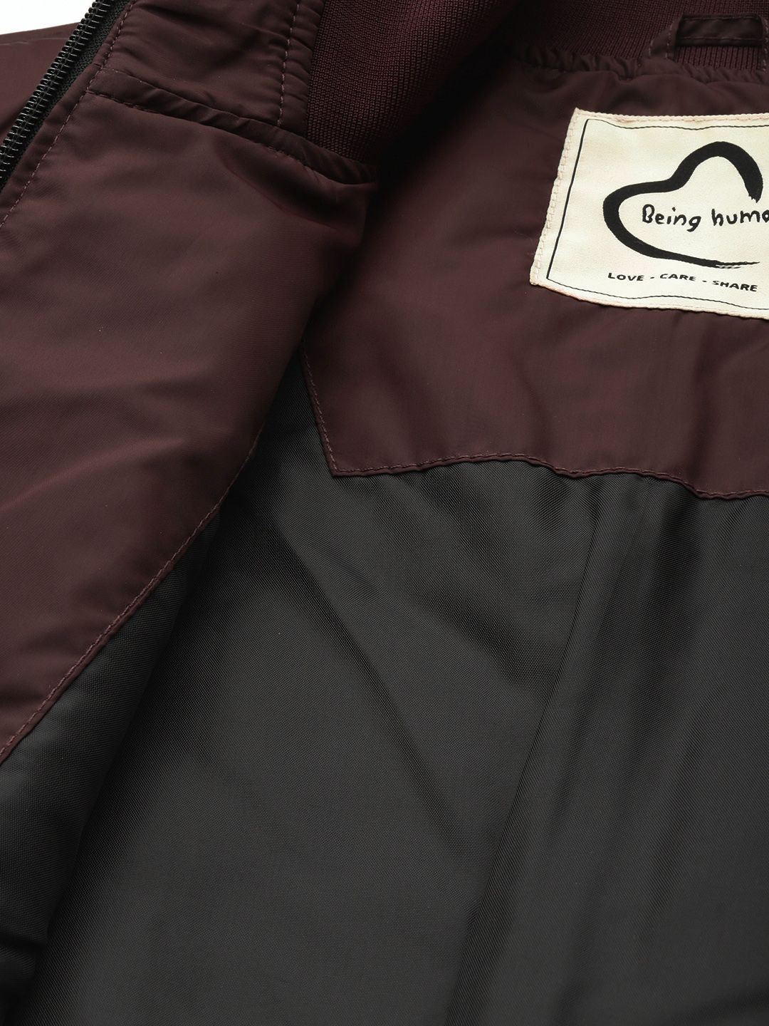 Being Human Mock Collar Bomber Jacket