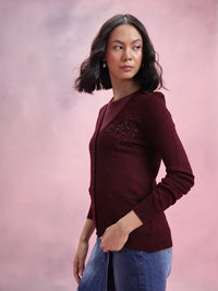 DressBerry Floral Design Cardigan