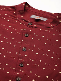 Anouk Tyohaar Collection Ethnic Motifs Print Asymmetric Kurta