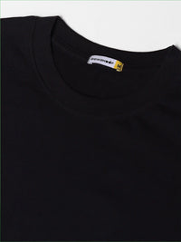 Bewakoof Typography Printed Drop-Shoulder Sleeves Oversized Cotton T-shirt