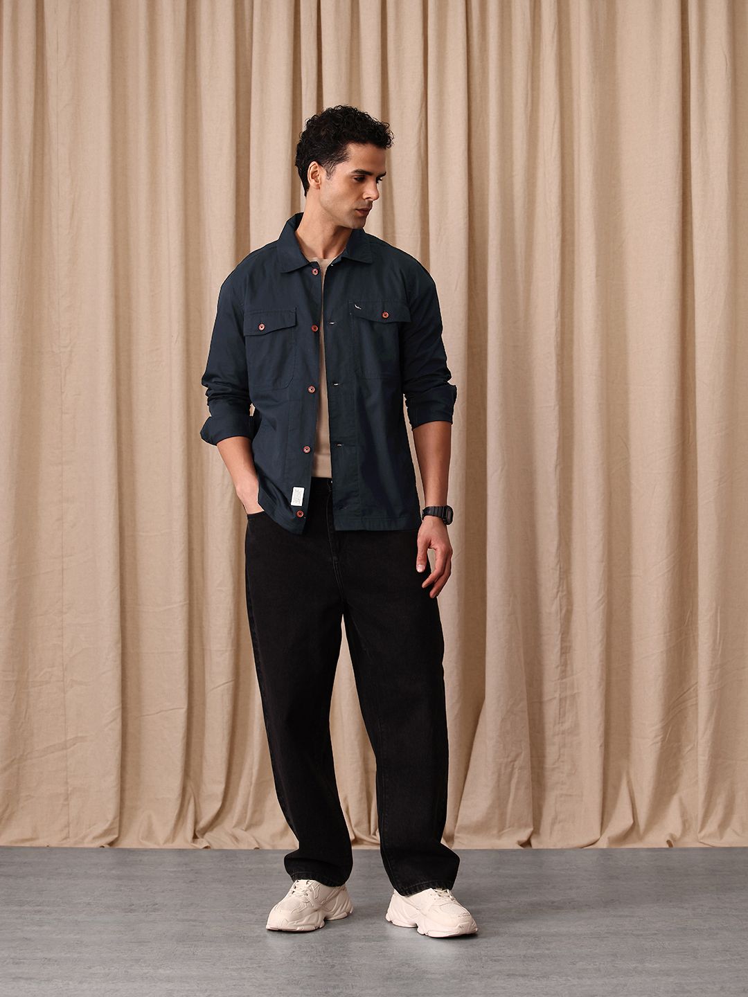 Mr Bowerbird Liberal Fit Pure Cotton Casual Shirt