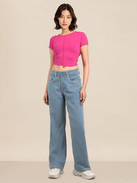 DressBerry Corset Style Crop Top