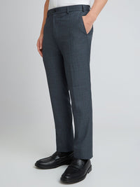 Raymond Men Checked Slim Fit Trousers
