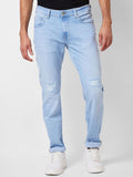 SPYKAR Men Mildly Distressed Heavy Fade Jeans