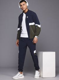 HRX by Hrithik Roshan Colour-block Casual Tracksuit